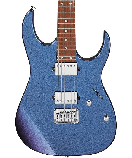 Ibanez Guitarra Eléctrica Azul Metálico Tornasol GRG121SP-BMC, Serie Gio