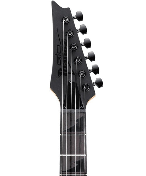 Ibanez Guitarra Eléctrica Negro Mate GRGR131EX-BKF, Serie Gio