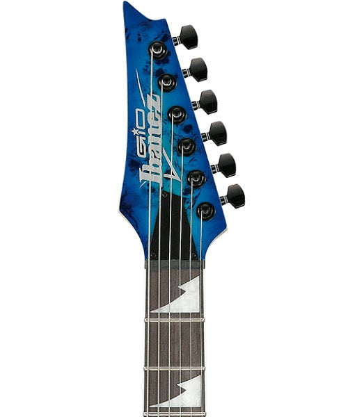 Guitarra Eléctrica Ibanez Gio GRGR221PA-AQB Azul Transparente Sombreado