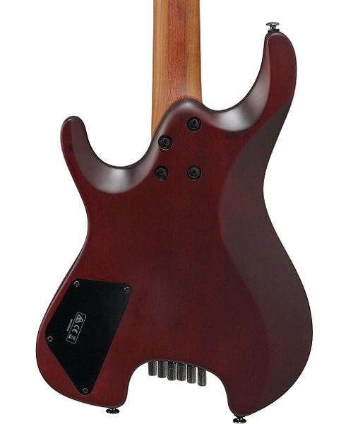 Ibanez Guitarra Eléctrica Azul Sombreado Mate QX54QM-BSM con Funda, Serie Q