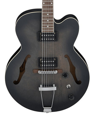 Ibanez Guitarra Eléctrica Negro Transparente Mate AF55-TKF, Artcore