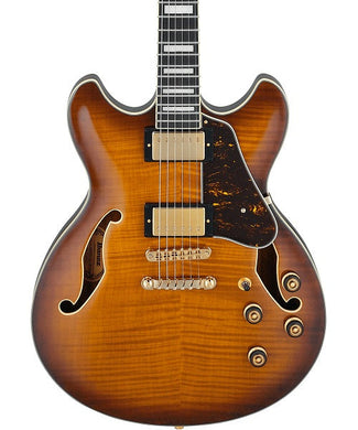 Ibanez Guitarra Eléctrica Café Sombreado AS93FM-VLS, Artcore Expressionist