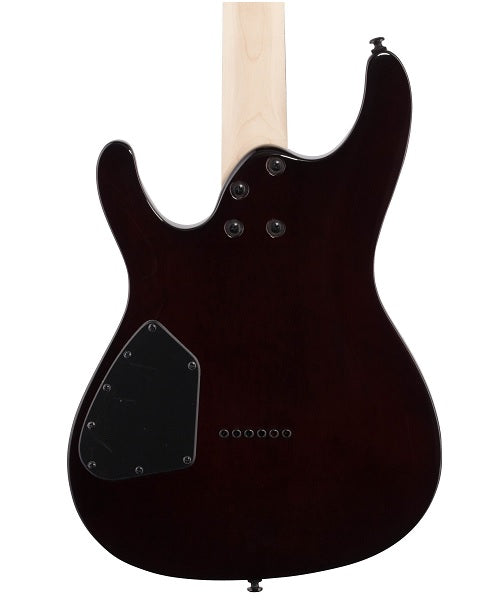 Ibanez Guitarra Eléctrica Café Sombreada S621QM-DEB, Serie S
