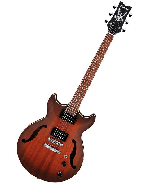 Ibanez Guitarra Eléctrica Rojo Sombreado Mate AM53-SRF, Artcore