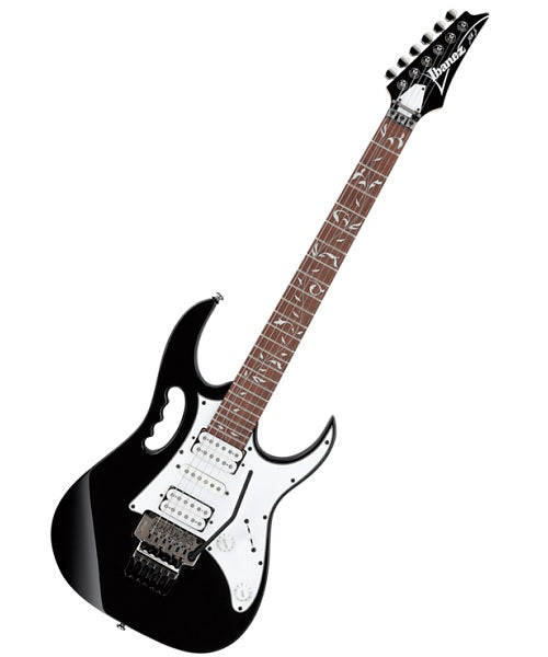 “Exclusiva en Veerkamp Online” Ibanez Guitarra Eléctrica Negra JEMJR-BK, Steve Vai