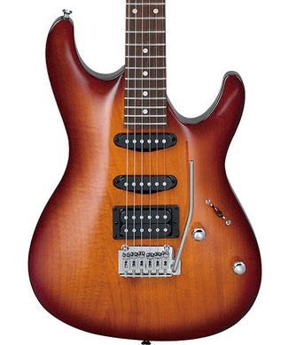 Ibanez Guitarra Eléctrica Natural Sombreado Marrón GSA60-BS, GIO SA