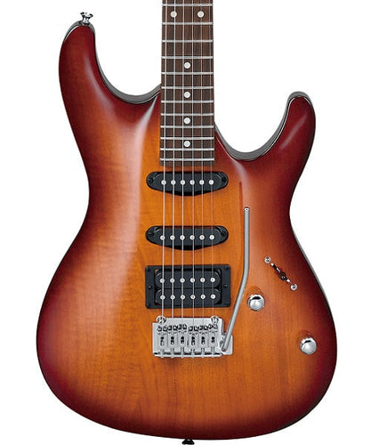 Ibanez Guitarra Eléctrica Natural Sombreado Marrón GSA60-BS, GIO SA
