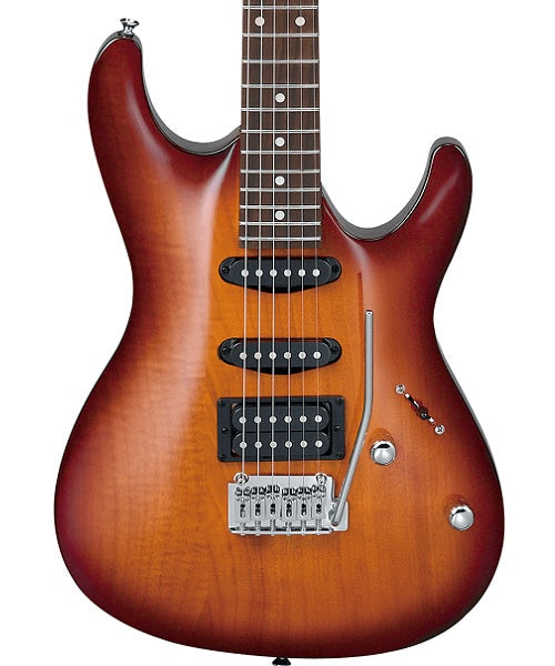 Ibanez Guitarra Eléctrica Natural Sombreado Marrón GSA60-BS, GIO SA
