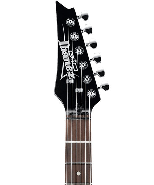 Ibanez Guitarra Eléctrica Azul Sombreado Transparente GRX70QAL-TBB, Gio RG, Zurda