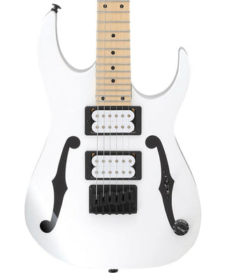 Ibanez Guitarra Eléctrica Blanca PGMM31-WH, Paul Gilbert
