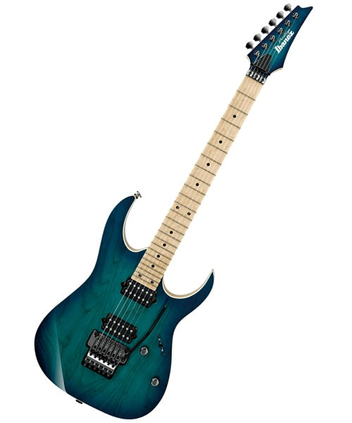 “Exclusiva en Veerkamp Online” Ibanez Guitarra Eléctrica Verde Sombreado RG652AHM-NGB, RG Prestige
