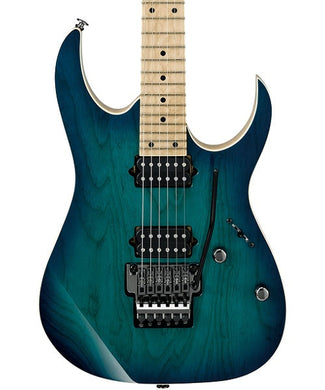 “Exclusiva en Veerkamp Online” Ibanez Guitarra Eléctrica Verde Sombreado RG652AHM-NGB, RG Prestige