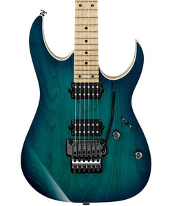 “Exclusiva en Veerkamp Online” Ibanez Guitarra Eléctrica Verde Sombreado RG652AHM-NGB, RG Prestige