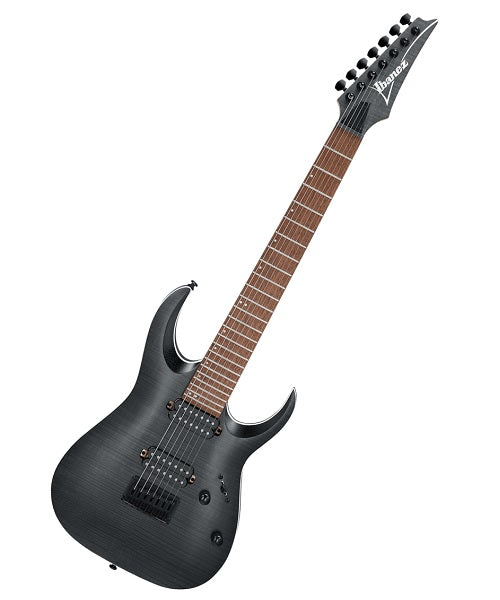 Ibanez Guitarra Eléctrica RGA742FM-TGF, Gris Transparente Mate, 7 Cuerdas, Serie RGA