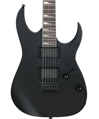Ibanez Guitarra Eléctrica Negro Matte GRG121DX-BKF, Serie Gio