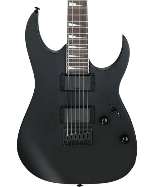 Ibanez Guitarra Eléctrica Negro Matte GRG121DX-BKF, Serie Gio