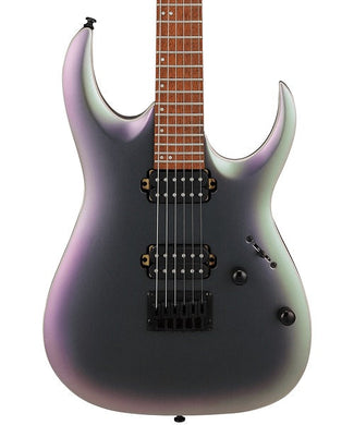 Ibanez Guitarra Eléctrica RGA42EX-BAM, Negro Tornasol Mate, Serie RGA