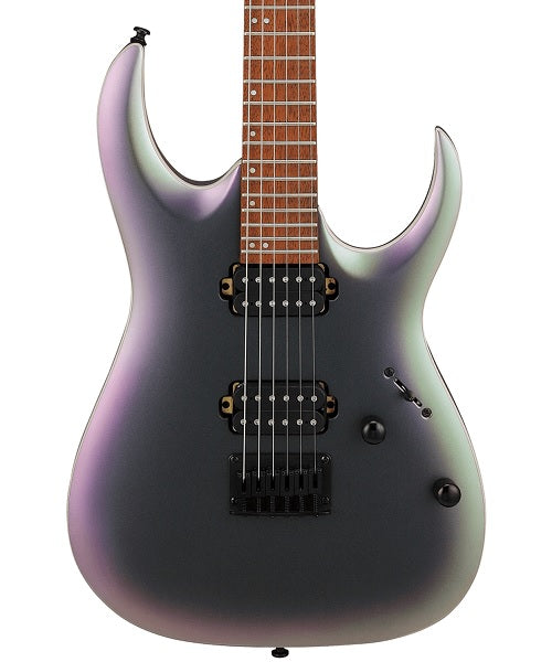 Ibanez Guitarra Eléctrica RGA42EX-BAM, Negro Tornasol Mate, Serie RGA