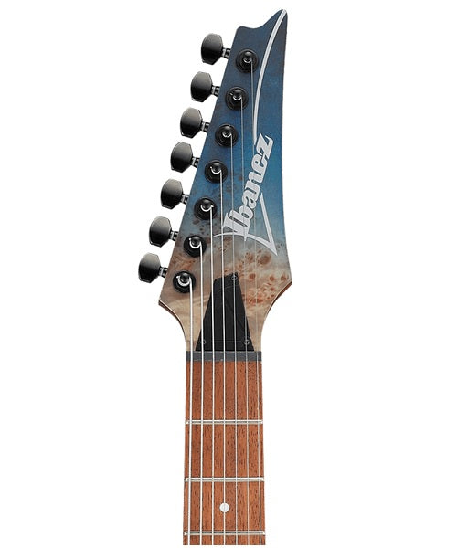 Ibanez Guitarra Eléctrica RGD7521PB-DSF, Azul Degradado Mate, 7 Cuerdas, Serie RGD