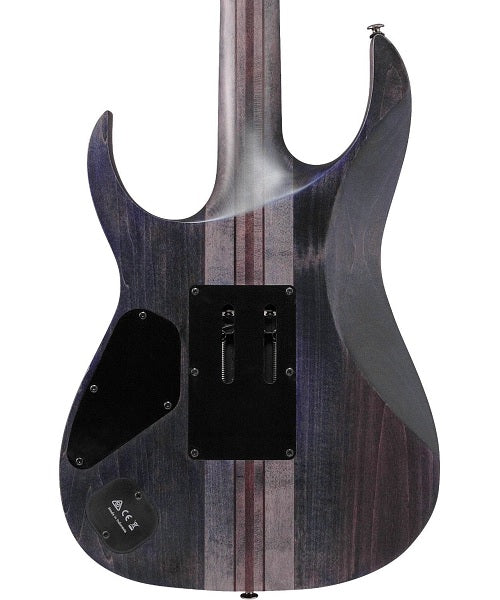 Ibanez Guitarra Eléctrica Purpura Mate RGT1270PB-DTF con Funda, Serie Premium