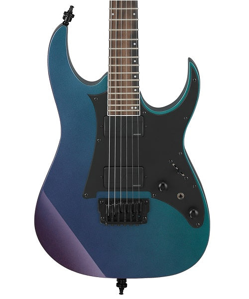 (NO HABILITAR DETALLE ESTÉTICO) Ibanez Guitarra Eléctrica RG631ALF-BCM Azul Tornasol, Axion Label