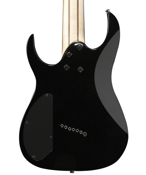Ibanez Guitarra Eléctrica RGMS7-BK, Negra, 7 Cuerdas, Serie RG Multi-Escala