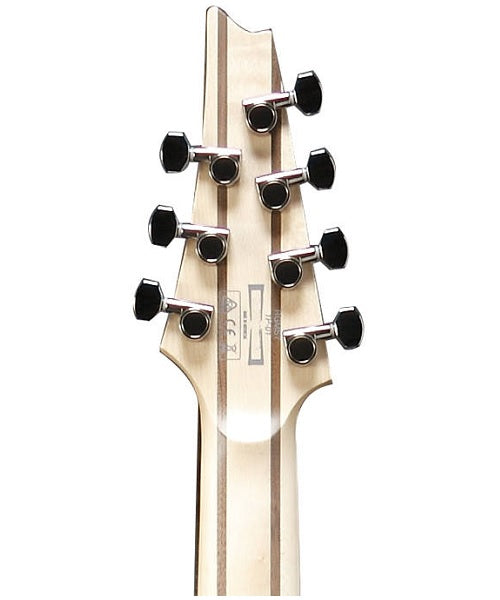 Ibanez Guitarra Eléctrica RGMS7-BK, Negra, 7 Cuerdas, Serie RG Multi-Escala