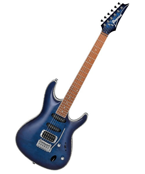 Ibanez Guitarra Eléctrica Azul/Negro Sombreado SA360NQM-SPB, Serie SA