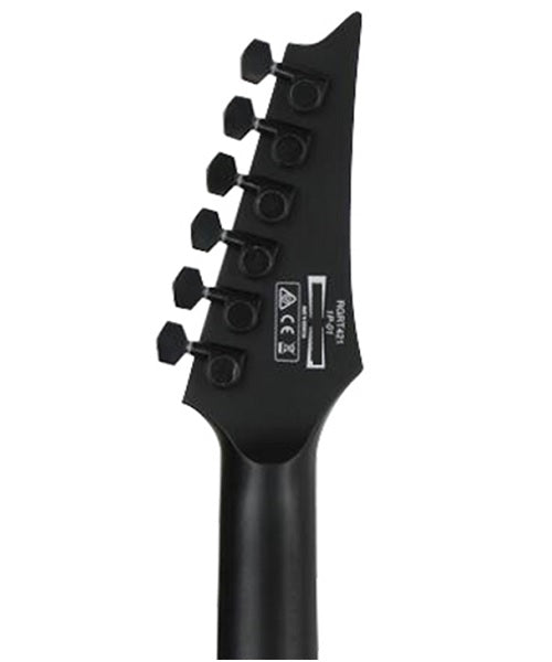 Ibanez Guitarra Eléctrica Negra Matte RGRT421-WK, Serie RG