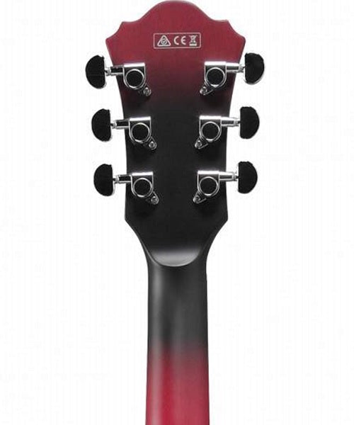 Ibanez Guitarra Eléctrica Rojo Sombreado Mate AS53-SRF, Serie Artcore