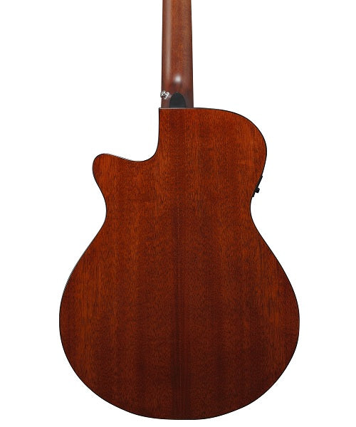 Guitarra Electroacústica Ibanez AEG5012-BKH Negra de 12 Cuerdas