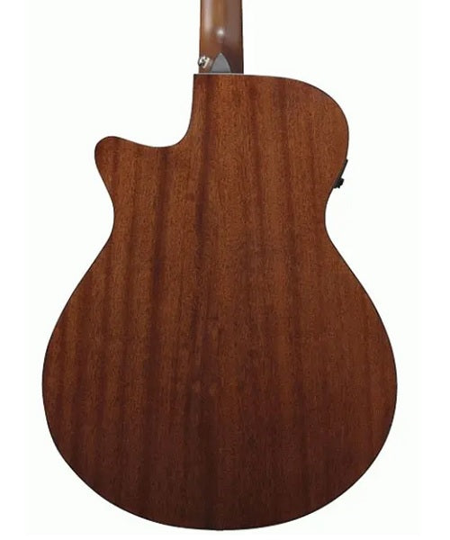 Ibanez Guitarra Electroacústica Negro Transparente Sombreado AEG70-TCH, Serie AEG