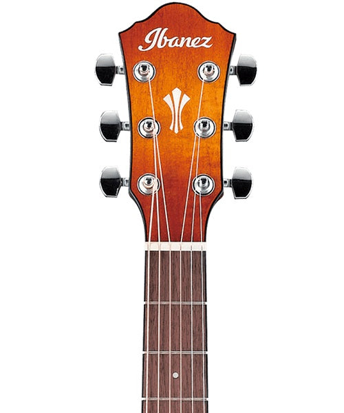 Ibanez Guitarra Electroacústica Ámbar Sombreado AEG70-VVH, Serie AEG