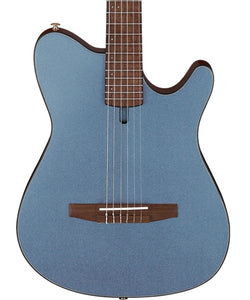 Ibanez Guitarra Electroacústica Azul Indigo Metálico Mate FRH10N-IBF, Serie FRH