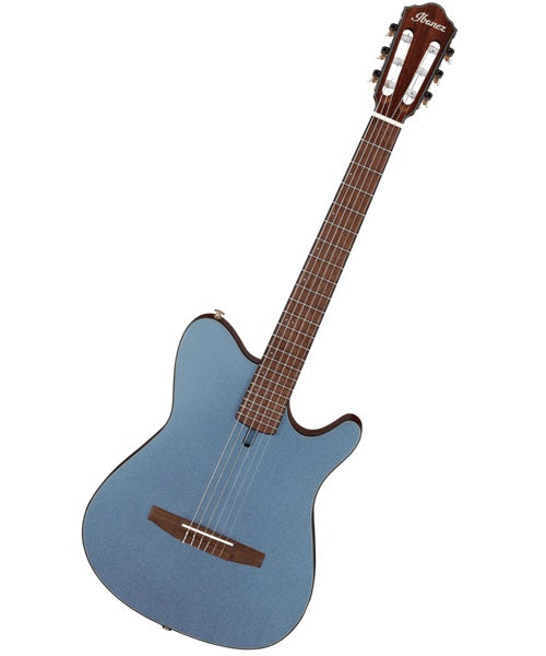 Ibanez Guitarra Electroacústica Azul Indigo Metálico Mate FRH10N-IBF, Serie FRH