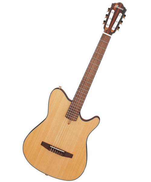 Ibanez Guitarra Electroacústica Natural Mate FRH10N-NTF, Serie FRH