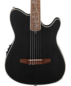 Ibanez Guitarra Electroacústica Negro Transparente Mate TOD10N-TKF, Signature Tim Henson