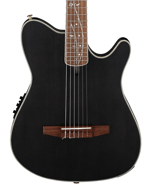 “Exclusiva en Veerkamp Online” Ibanez Guitarra Electroacústica Negro Transparente Mate TOD10N-TKF, Signature Tim Henson