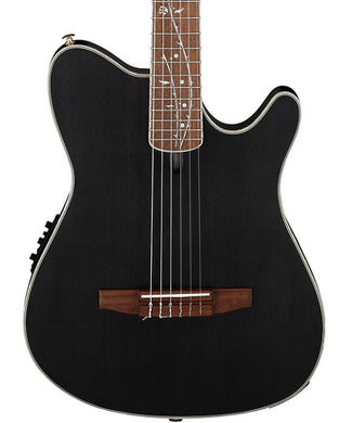 “Exclusiva en Veerkamp Online” Ibanez Guitarra Electroacústica Negro Transparente Mate TOD10N-TKF, Signature Tim Henson