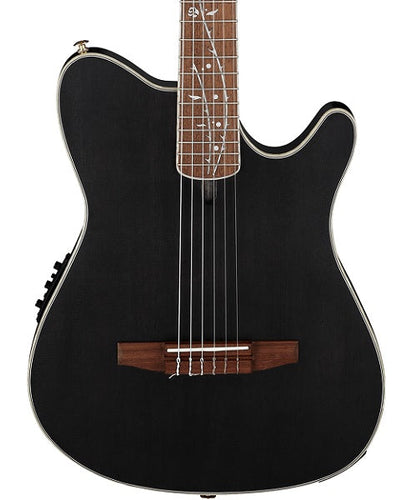 Exclusiva en Veerkamp Online Ibanez Guitarra Electroacústica Negro Transparente Mate TOD10N-TKF, Signature Tim Henson