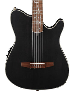“Exclusiva en Veerkamp Online” Ibanez Guitarra Electroacústica Negro Transparente Mate TOD10N-TKF, Signature Tim Henson