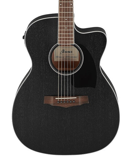 Ibanez Guitarra Electroacústica PC14MHCE-WK Negro Veteado, Grand Concert Performance