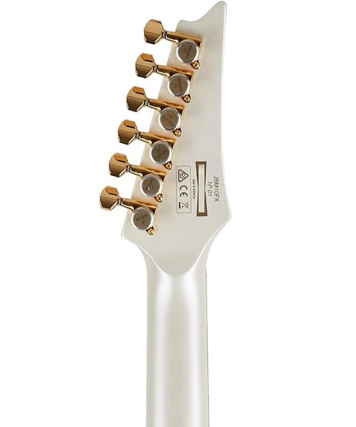 Guitarra Eléctrica Ibanez Jake Bowen JBM10FX-PWM Blanco Aperlado Mate