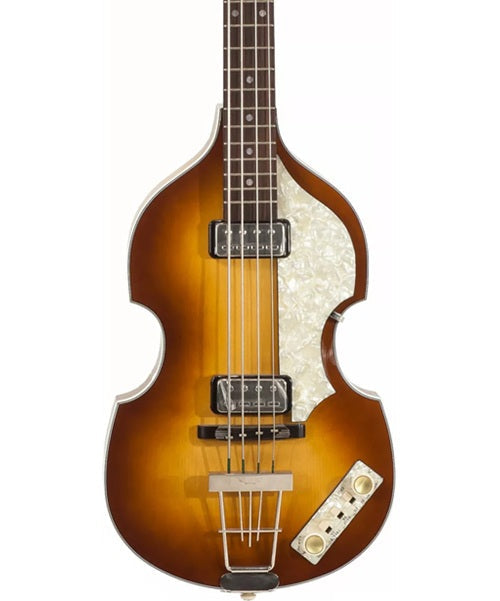 “Exclusiva en Veerkamp Online” Höfner Bajo Eléctrico Sombreado H500/1-62-0 con Estuche, Mersey