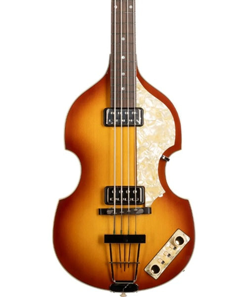 “Exclusiva en Veerkamp Online” Höfner Bajo Eléctrico Sombreado H500/1-63-AR-0 con Estuche, Artist