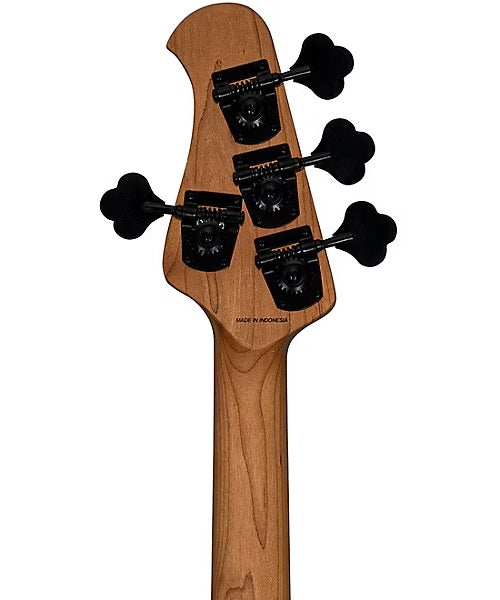 “Exclusiva en Veerkamp Online” Sterling by Music Man Bajo Eléctrico Entintado Escarlata Quemado/Sombreado Negro Mate ST-RAY34PB-DSBS-R2, StingRay