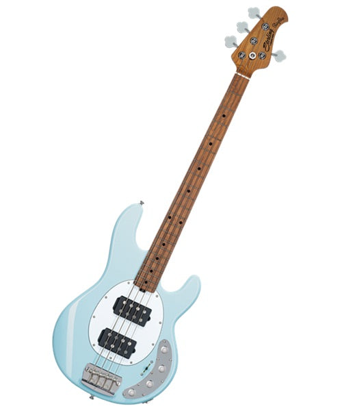“Exclusiva en Veerkamp Online” Sterling by Music Man Bajo Eléctrico Azul Claro ST-RAY34HH-DBL-M2, StingRay HH