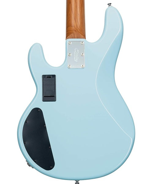 “Exclusiva en Veerkamp Online” Sterling by Music Man Bajo Eléctrico Azul Claro ST-RAY34HH-DBL-M2, StingRay HH