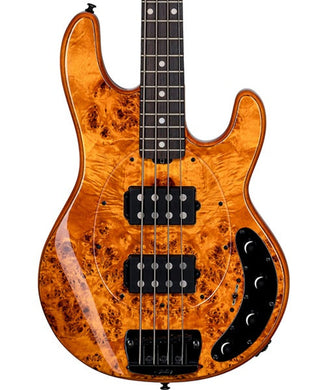 “Exclusiva en Veerkamp Online” Sterling by Music Man Bajo Eléctrico Ámbar Brillante ST-RAY34HHPB-AM-R2, StingRay HH