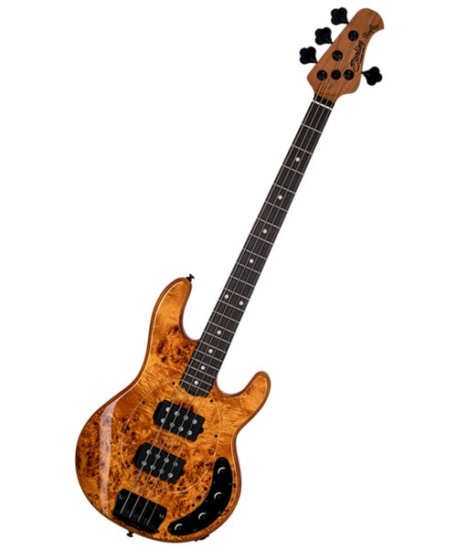 “Exclusiva en Veerkamp Online” Sterling by Music Man Bajo Eléctrico Ámbar Brillante ST-RAY34HHPB-AM-R2, StingRay HH